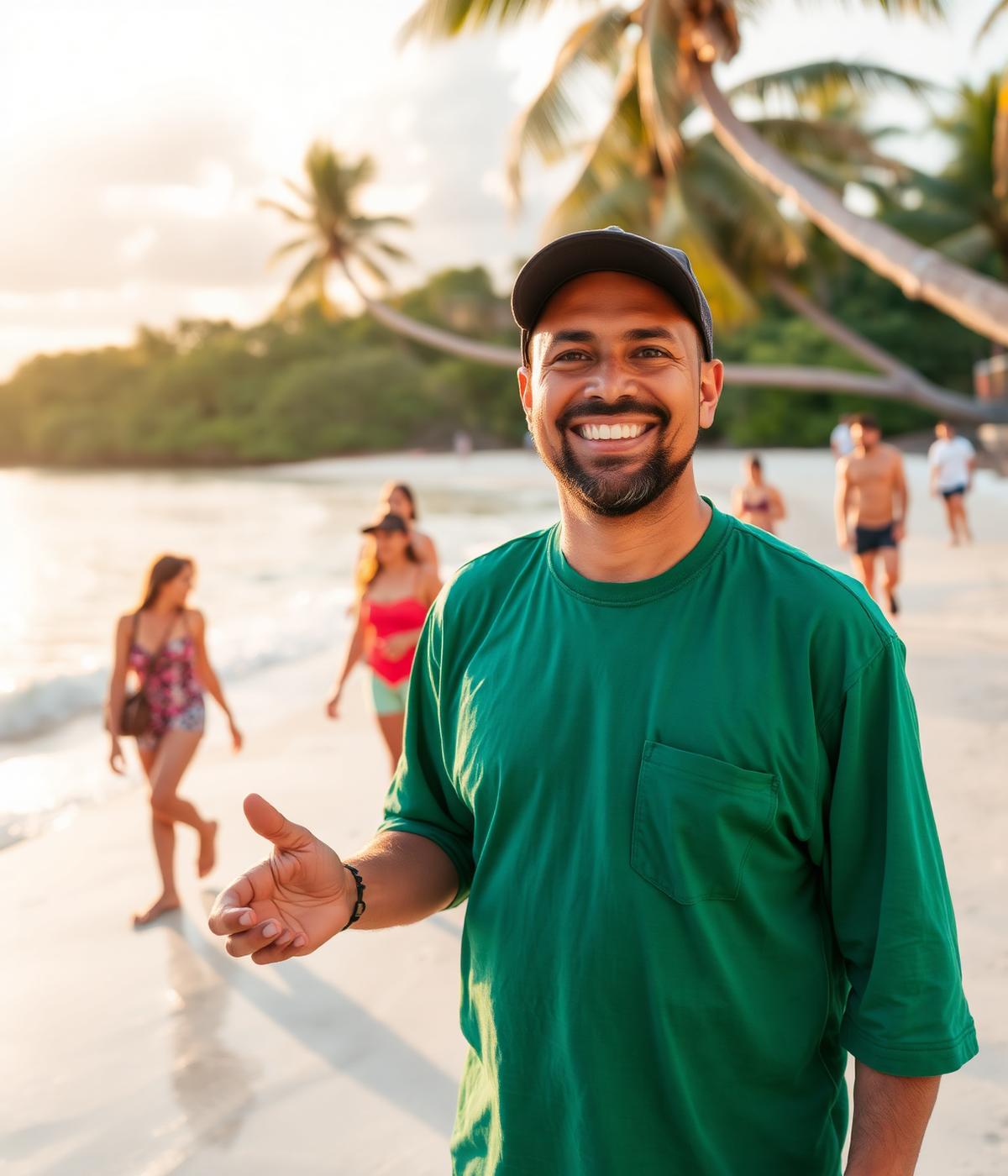 Josue Elias Mejia, guía local de Let Go Roatan Tour